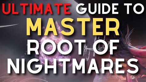 root of nightmares master mode|Destiny 2 Root of Nightmares Raid Master difficulty:。